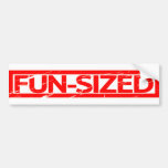 Fun-sized Stamp Bumper Sticker