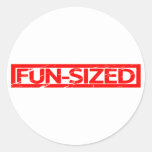 Fun-sized Stamp Classic Round Sticker