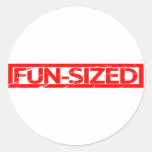 Fun-sized Stamp Classic Round Sticker
