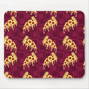 Fun Slice Pattern Pizza Slice So Nice Mouse Pad