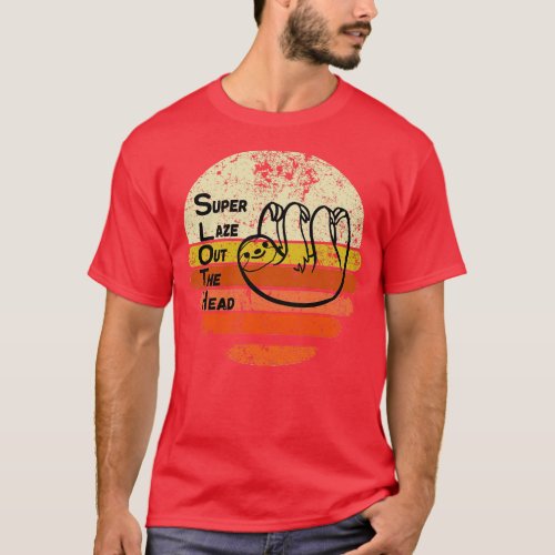 fun sloth design T_Shirt