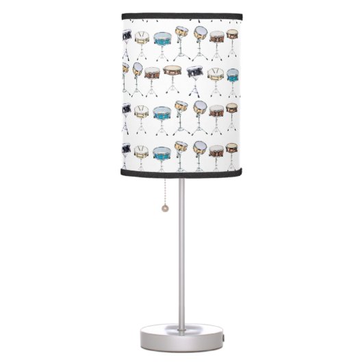 Fun Snare Drum Drummer Drumming Drums Musician Table Lamp (Right)