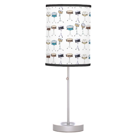 Fun Snare Drum Drummer Drumming Drums Musician Table Lamp (Front)