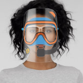 Fun Snorkel with Fish Snorkeling Face Shield (Insitu)