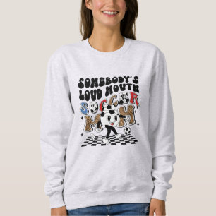 Fun Soccer Mom Custom Soccer Sweatshirt