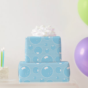 Fun Spa bubble pattern wrapping paper