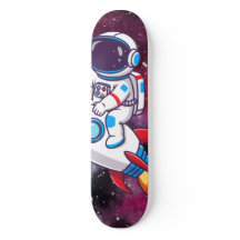 Fun Space Adventure Skate Board