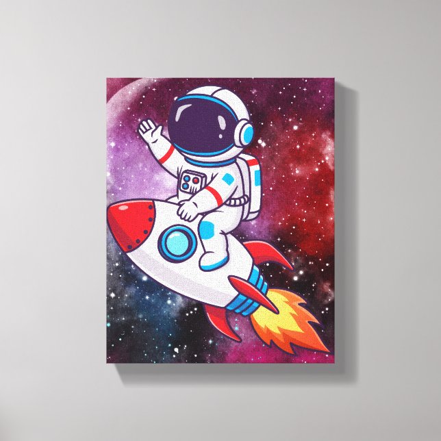 Fun Space Adventure Wall Art (Front)