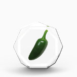 Fun & Spicy Jalapeno Pepper Award<br><div class="desc">Love spicy jalapenos? Me too! Award the hot pepper-eating champion or winner of your next barbecue cook-off or with this classy trophy. Recognize cooks,  gardeners,  and hot sauce enthusiasts who take the Scoville ratings as a challenge.</div>