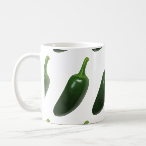 Fun  Spicy Jalapeno Pepper Coffee Mug