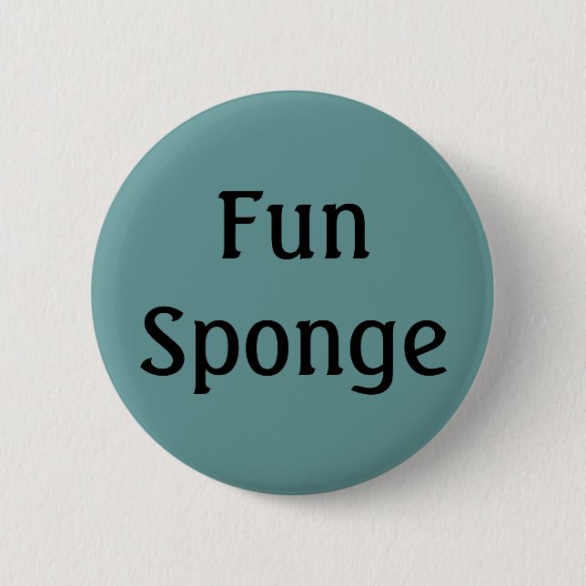 Fun Sponge Button (Front)