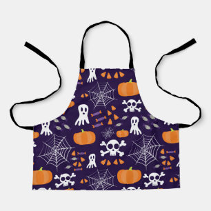 Fun Spooky Halloween Characters Apron