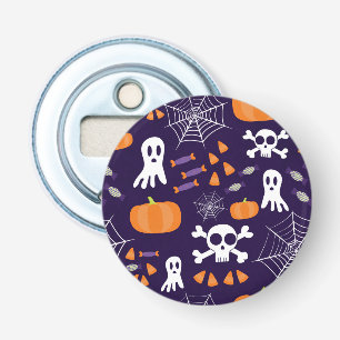 Fun Spooky Halloween Characters Bottle Opener