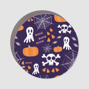 Fun Spooky Halloween Characters Car Magnet