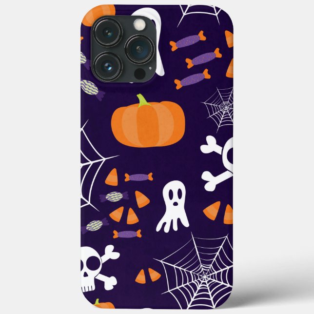 Fun Spooky Halloween Characters Case-Mate iPhone Case (Back)
