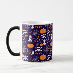 Fun Spooky Halloween Characters Color Morph Mug