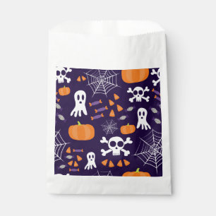 Fun Spooky Halloween Characters Favor Bag