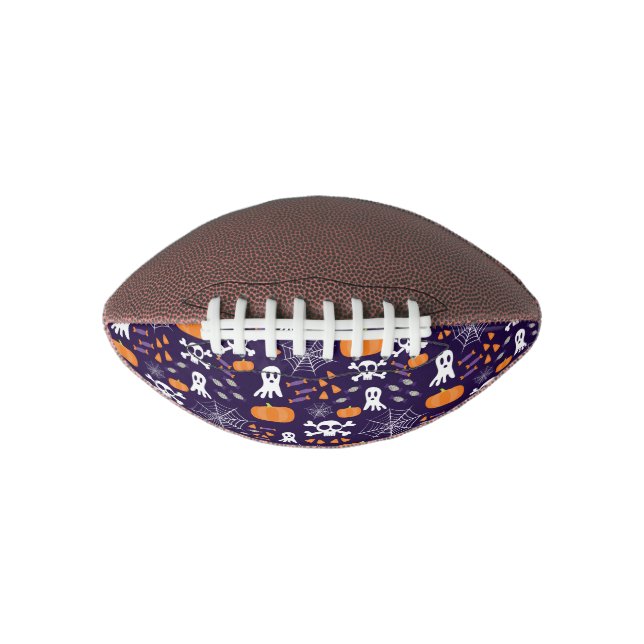 Fun Spooky Halloween Characters Football (Front)