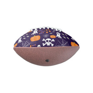 Fun Spooky Halloween Characters Football