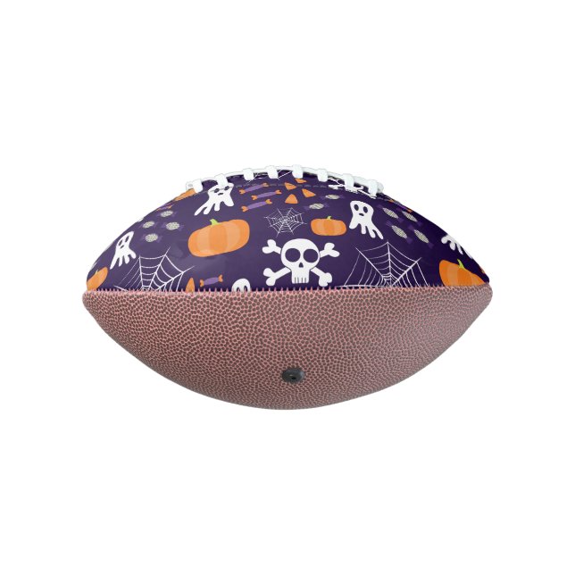 Fun Spooky Halloween Characters Football (Rotated 270)