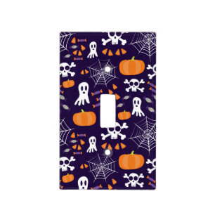 Fun Spooky Halloween Characters Light Switch Cover