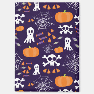 Fun Spooky Halloween Characters Magnet