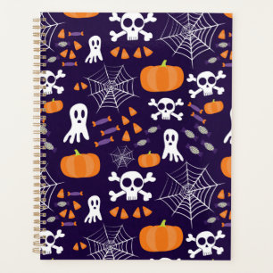 Fun Spooky Halloween Characters Planner