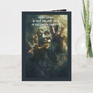 Fun Spooky Halloween Greeting Card