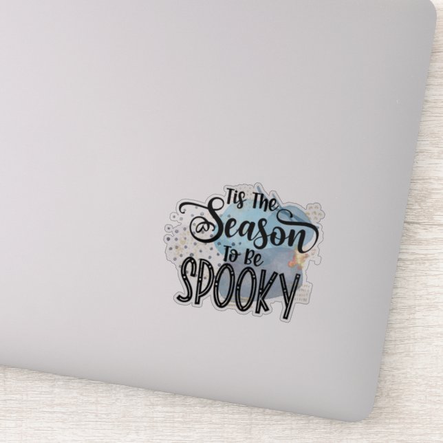 Fun, spooky Halloween quote  Sticker (Detail)