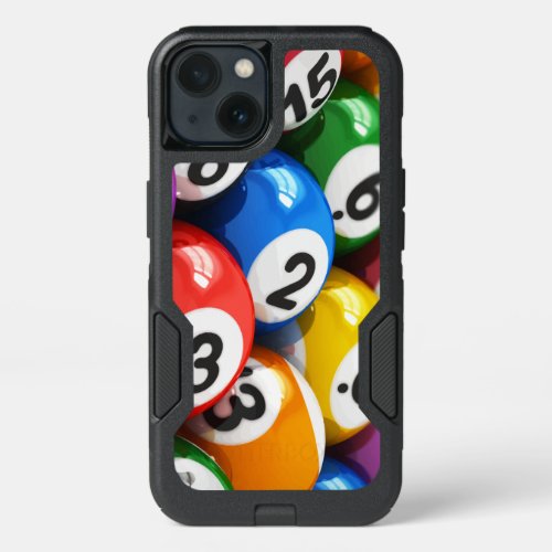 Fun Sports Billiards Theme iPhone 13 Case