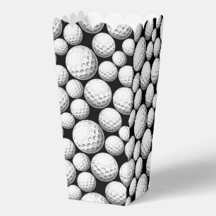 Fun sports golf ball tiled pattern  favor boxes