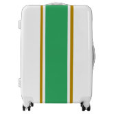 Bright cheap green luggage