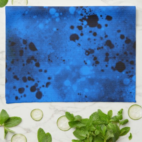 Fun spray paint effect Tea Towel 