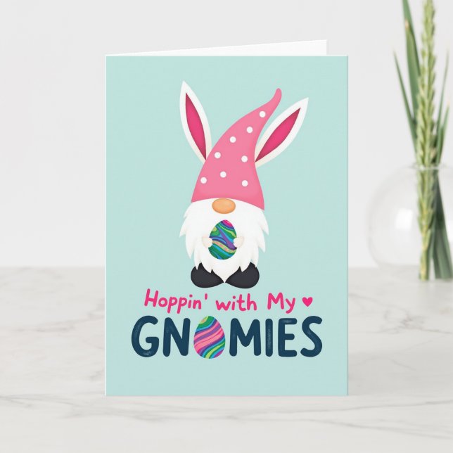 Fun Spring Creature Oval Art Card (Front)