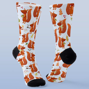 Fun Squirrel Socks