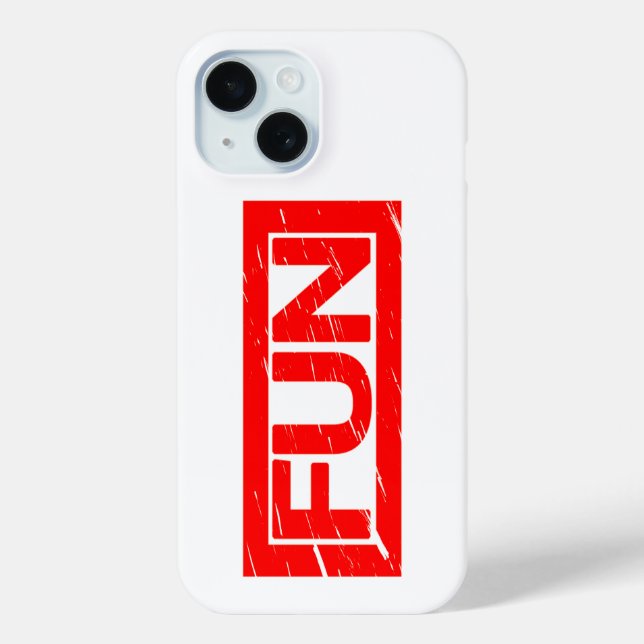 Fun Stamp Case-Mate iPhone Case (Back)