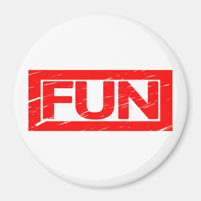Fun Stamp Magnet (Front)