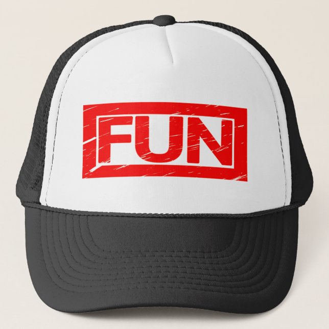 Fun Stamp Trucker Hat (Front)