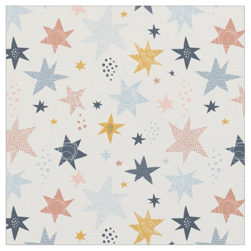 Fun Star Pattern Fabric
