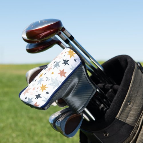 Fun Star Pattern Golf Head Cover