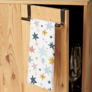 Fun Star Pattern Kitchen Towel