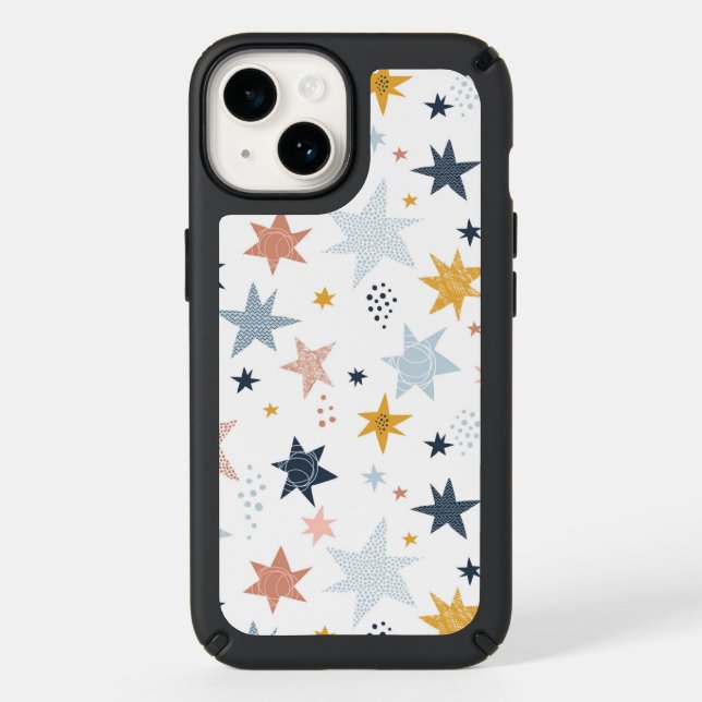 Fun Star Pattern Speck iPhone Case (Front)