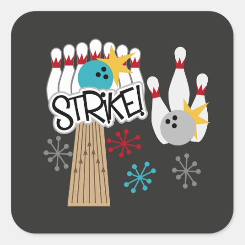 Fun Strike bowling sticker as an award