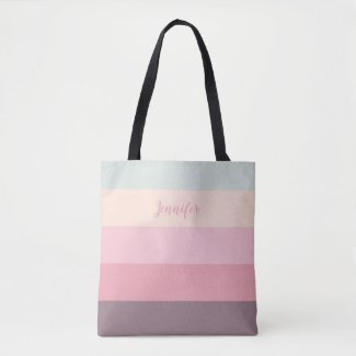 Fun Stripy Girly Ice-cream coloured Trendy Girl