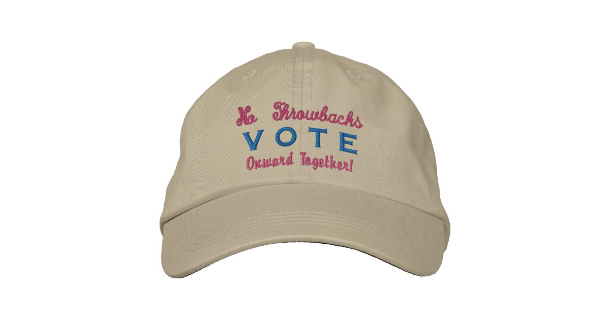 Fun Style - Election Gear - Vote Embroidered Baseball Cap | Zazzle