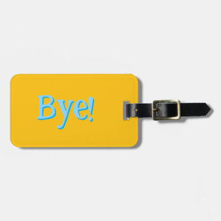 Fun Summer Luggage Tag