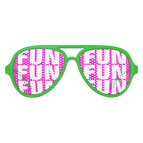Fun summer party shades  cute neon colors glasses
