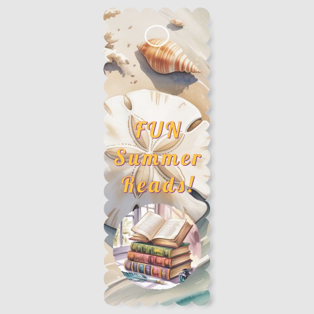 Fun summer reads! bookmarks (Front)