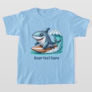 Fun Summer shark add text unisex T-Shirt
