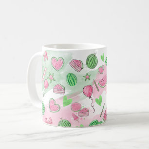 Fun Summer Watermelon Coffee Mug